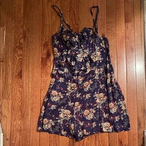dELiA*s Floral Ruffle Romper